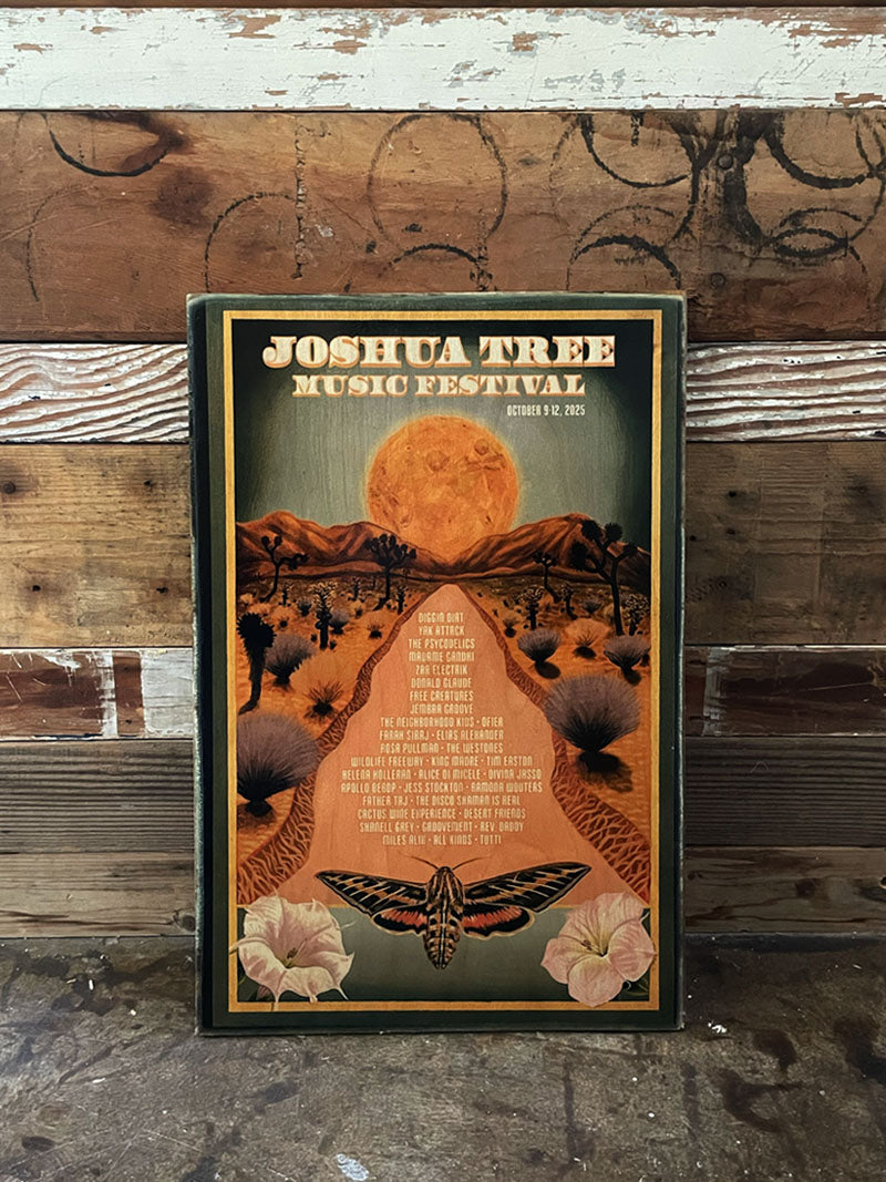 Fall '25 Wooden Poster - Art by CJ Troxell
