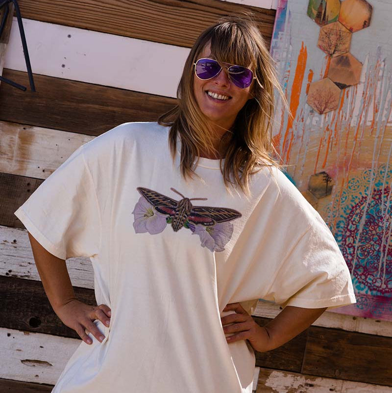 Cream Fall '25 Moth T-Shirt